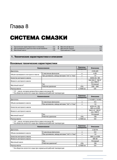 Opel Zafira B / Zafira Family (Опель Зафіра). Керівництво по ремонту, інструкція з експлуатації. Моделі з 2005 року випуску + рестайлінг 2008р., Обладнані бензиновими і дизельними двигунами